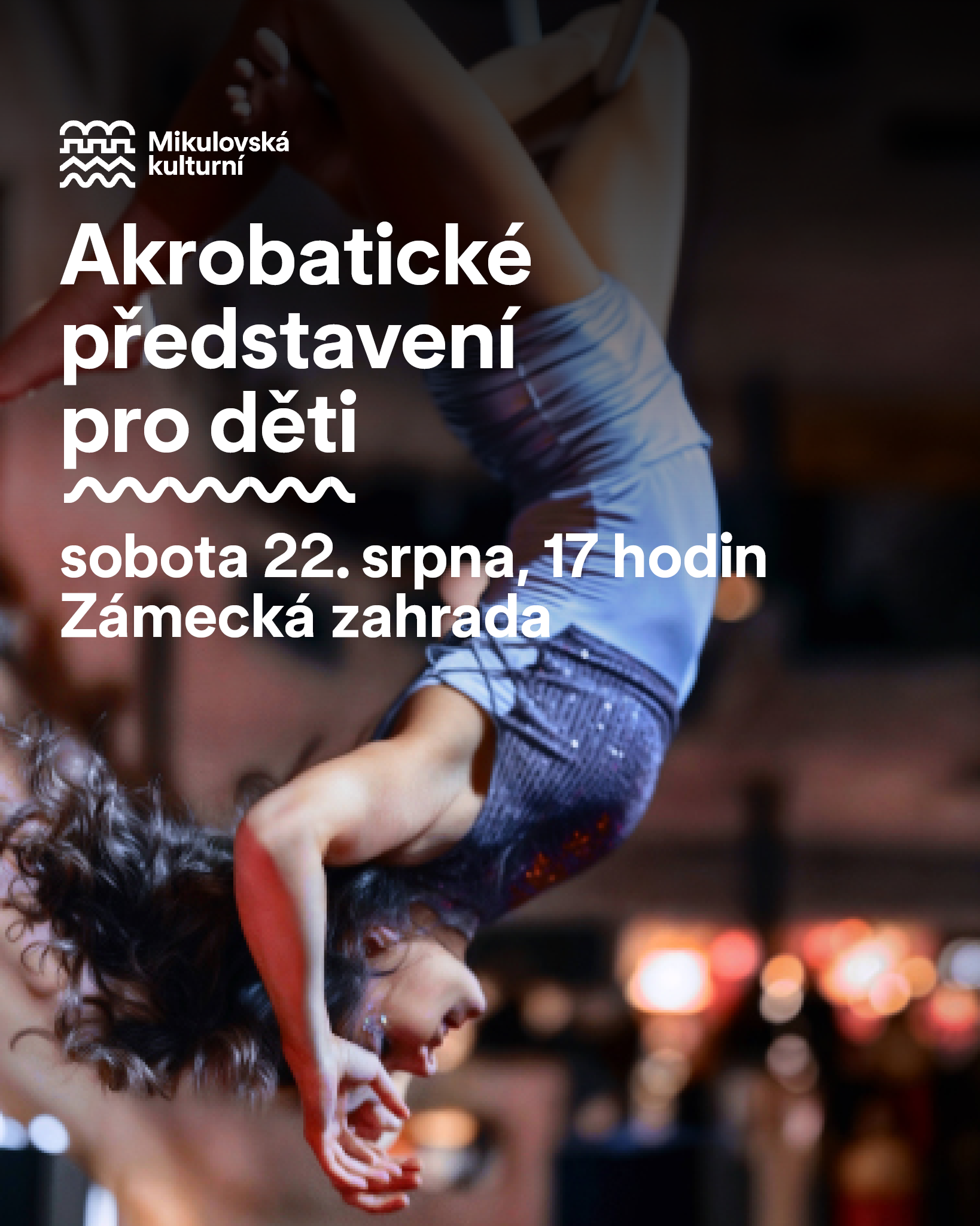 Akrobatické představení pro děti